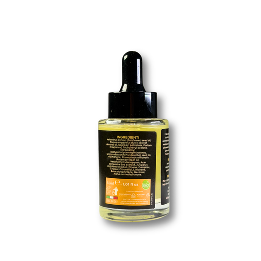 OLIO DA BARBA - profumazione Acqua di Mare & Mandarino