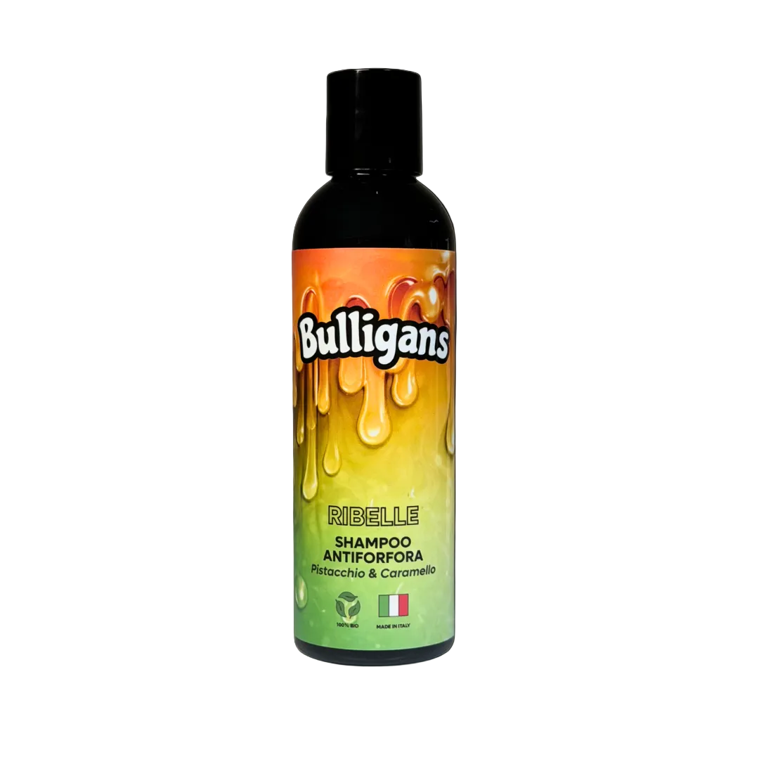 Shampoo Antiforfora Bulligans Ribelle Pistacchio & Caramello 200 ml | Bulligans