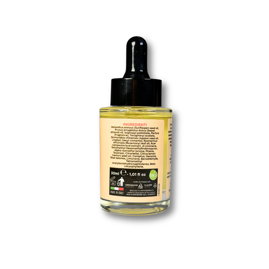 OLIO DA BARBA - profumazione Pesca bianca