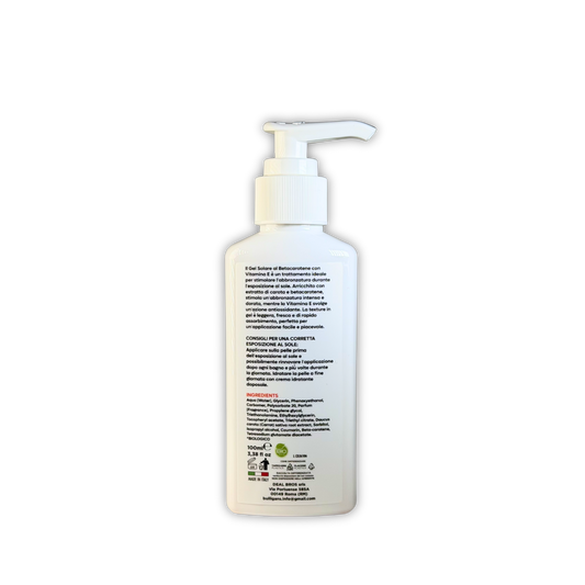 GEL ABBRONZANTE al Beta-Carotene e Vitamina E | Bulligans