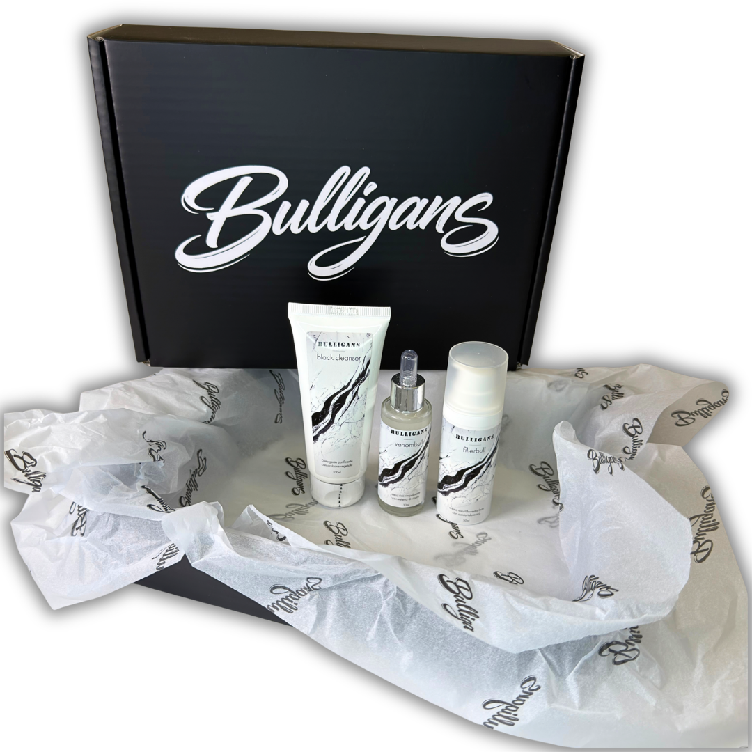 Box Skincare Unisex Base: detergente + siero + crema viso | Bulligans