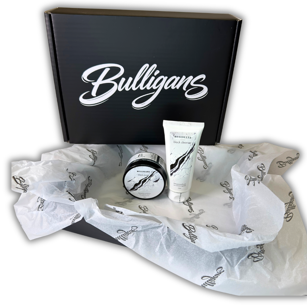 Box Skincare Pelle Grassa/Mista: Black Cleanser e Black Mask | Bulligans