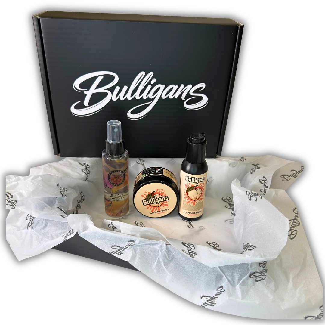 Box Barba Anti Crespo Bulligans | Shampoo, Balsamo e Disciplinante