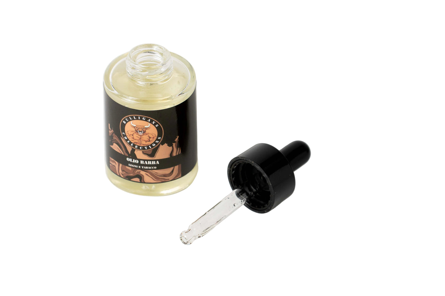 Olio da barba nutriente con profumazione legni e tabacco | Bulligans