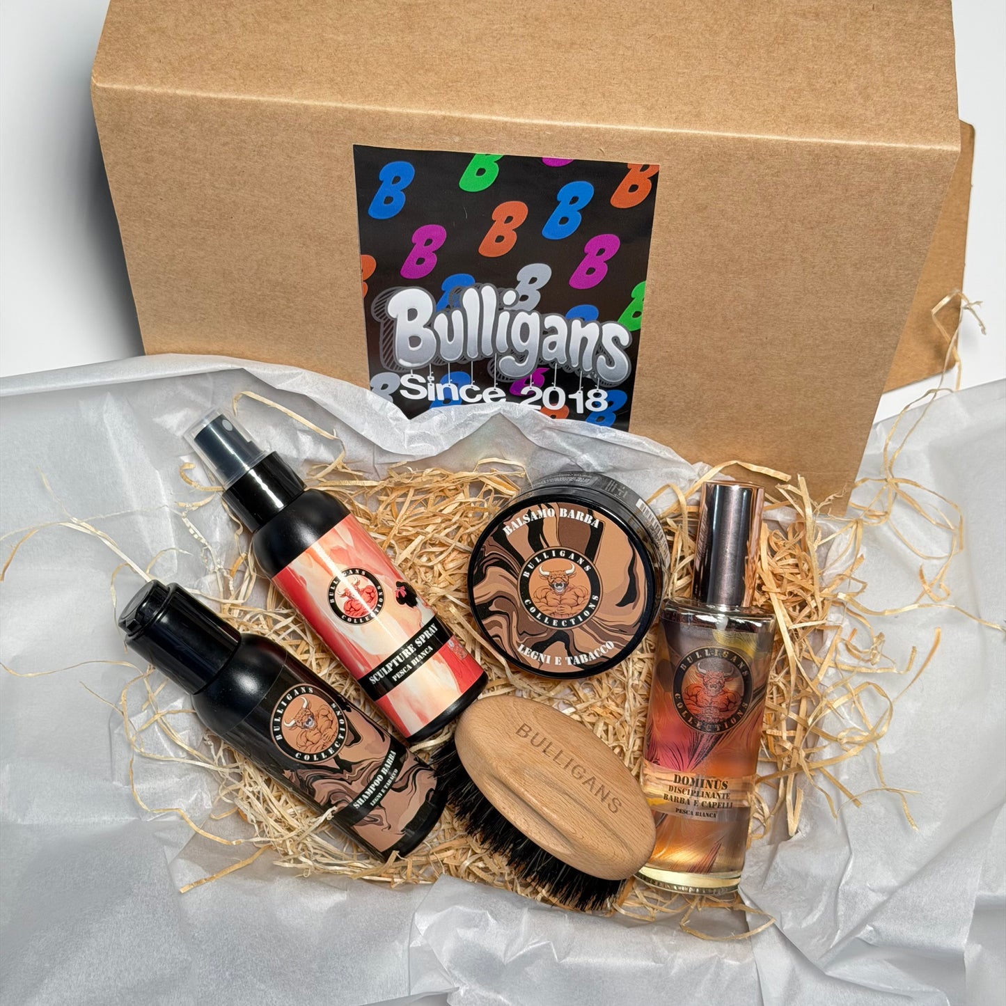 Box Barba Deluxe: routine completa + styling e spazzola | Bulligans