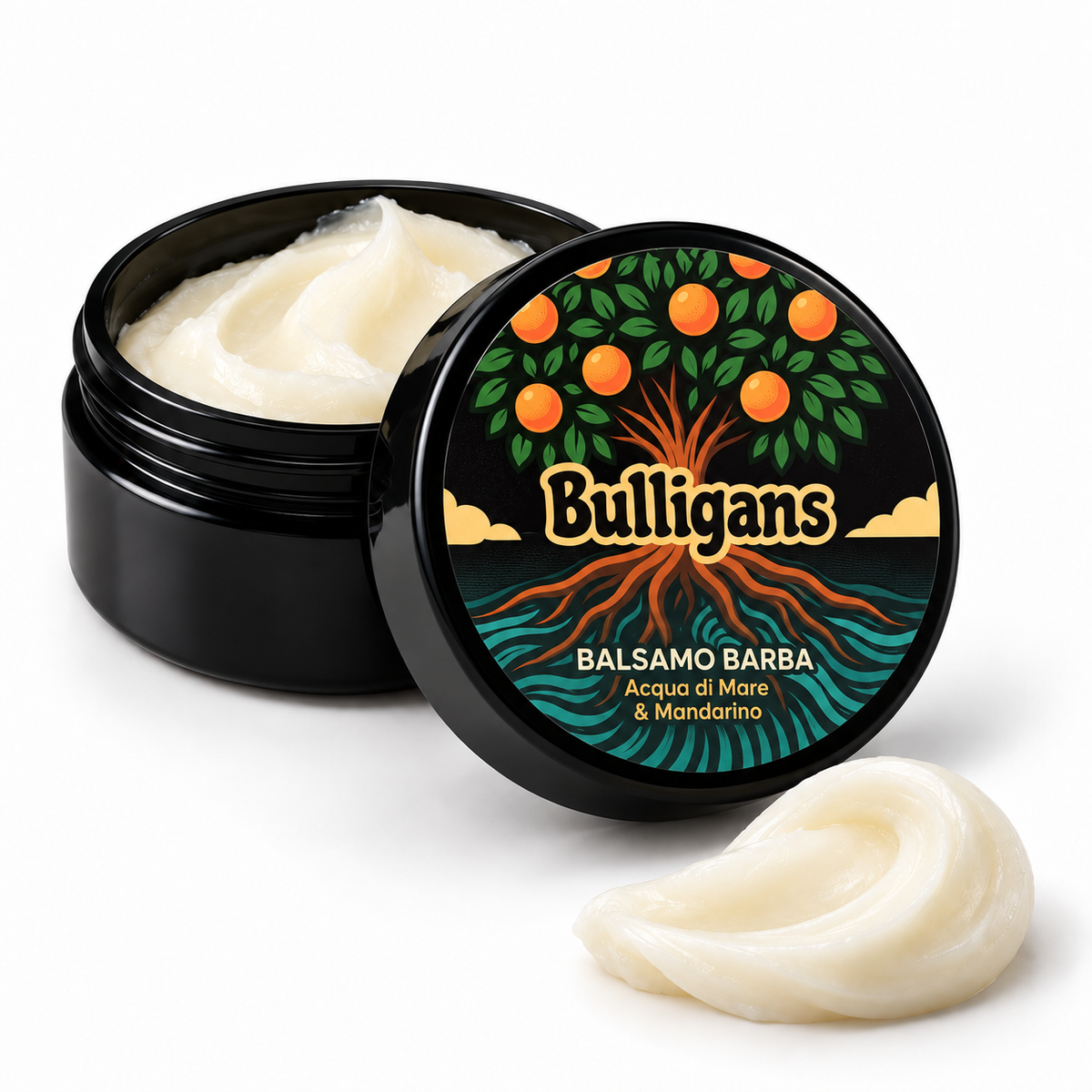 Balsamo Barba 100 ml Acqua di Mare & Mandarino | Bulligans