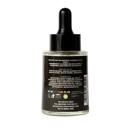 Olio nutriente per barba profumazione silver mountain | Bulligans