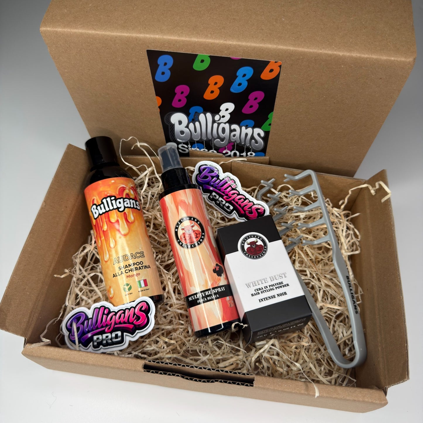 BOX DA LISCIO A MOSSO/RICCIO - EFFETTO NATURALE