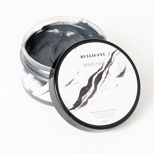 Maschera Viso Carbone Black Mask: Detox & Levigante Pori | Bulligans