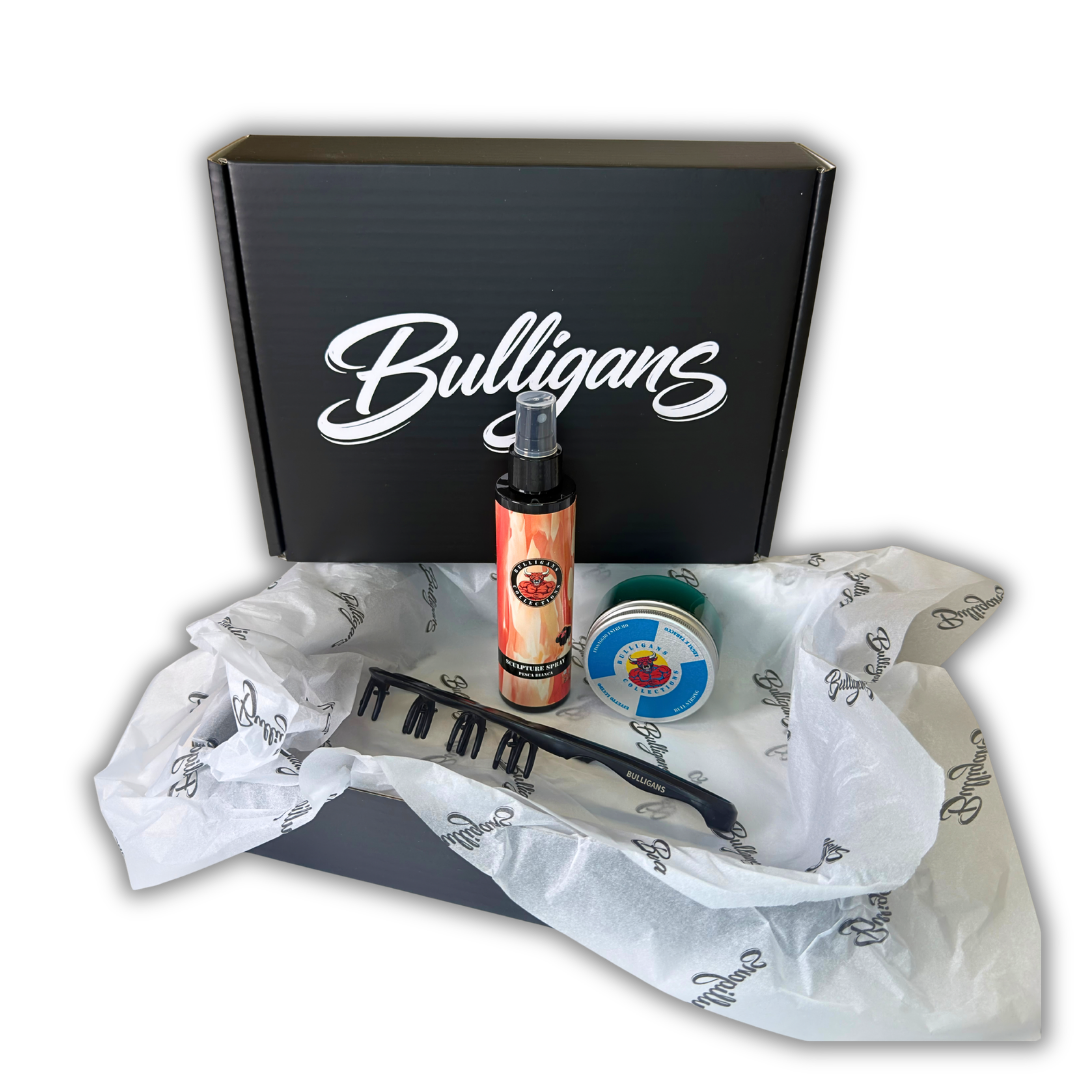 BOX SPIKY/WARRIOR EFFETTO BAGNATO  con lacca spray naturale, cera bullstrong e pettine pinzato | Bulligans