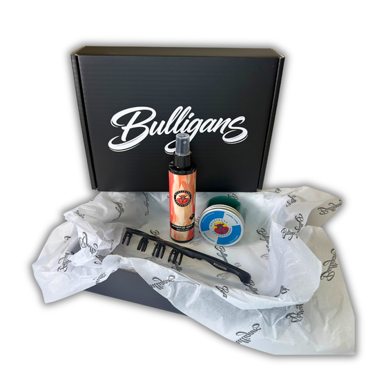 BOX SPIKY/WARRIOR EFFETTO BAGNATO  con lacca spray naturale, cera bullstrong e pettine pinzato | Bulligans