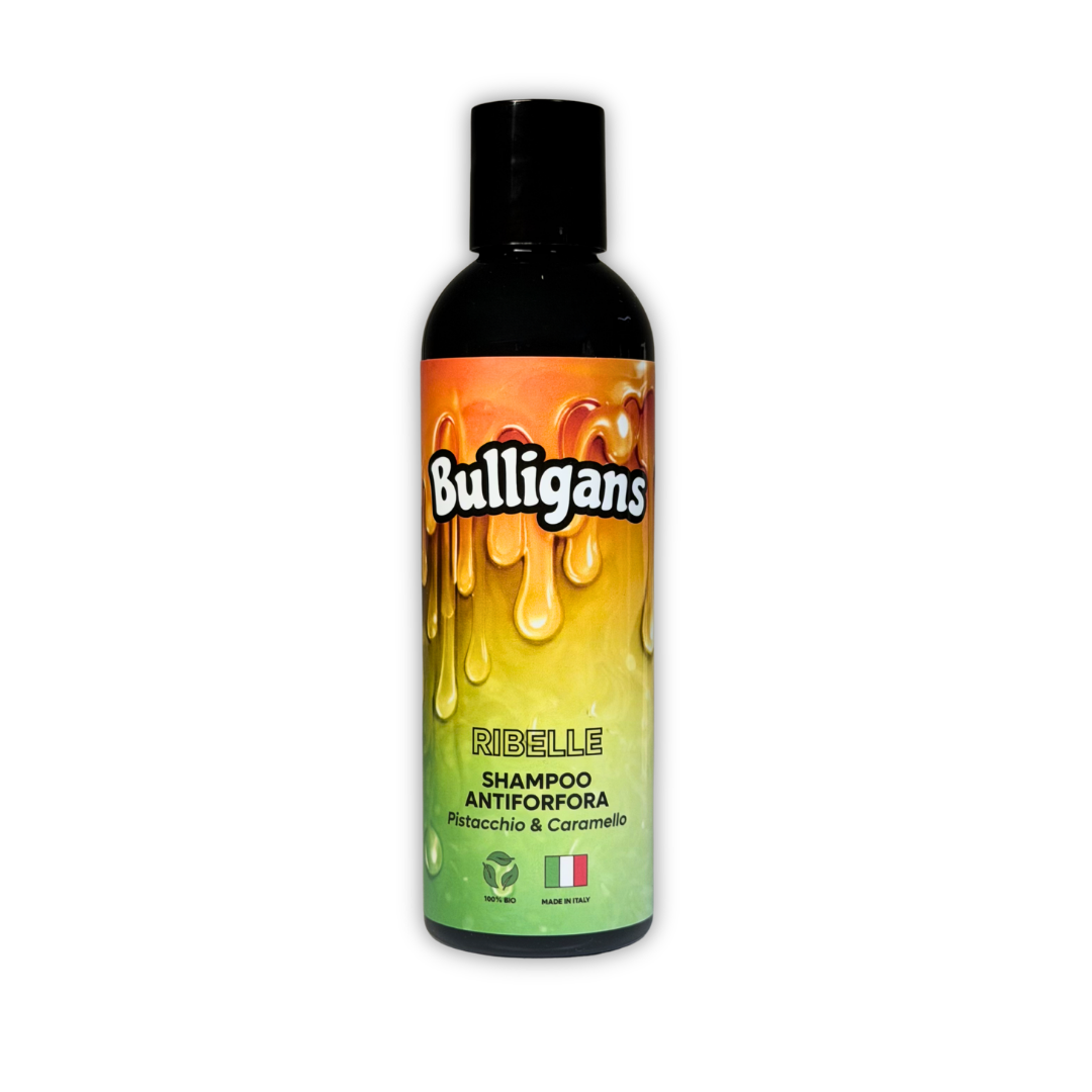 Shampoo Antiforfora Bulligans Ribelle Pistacchio & Caramello 200 ml | Bulligans