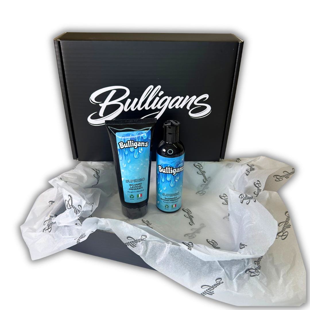 Box Shampoo e Balsamo Lavaggi Frequenti 200ml - Uso Quotidiano Delicato | Bulligans