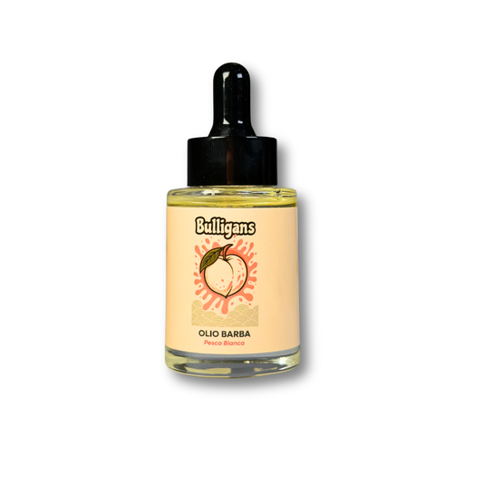 OLIO DA BARBA - profumazione Pesca bianca