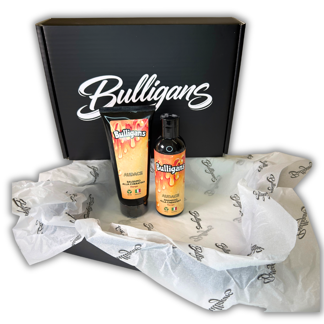 BOX SHAMPOO E BALSAMO - ALLA CHERATINA | bulligans
