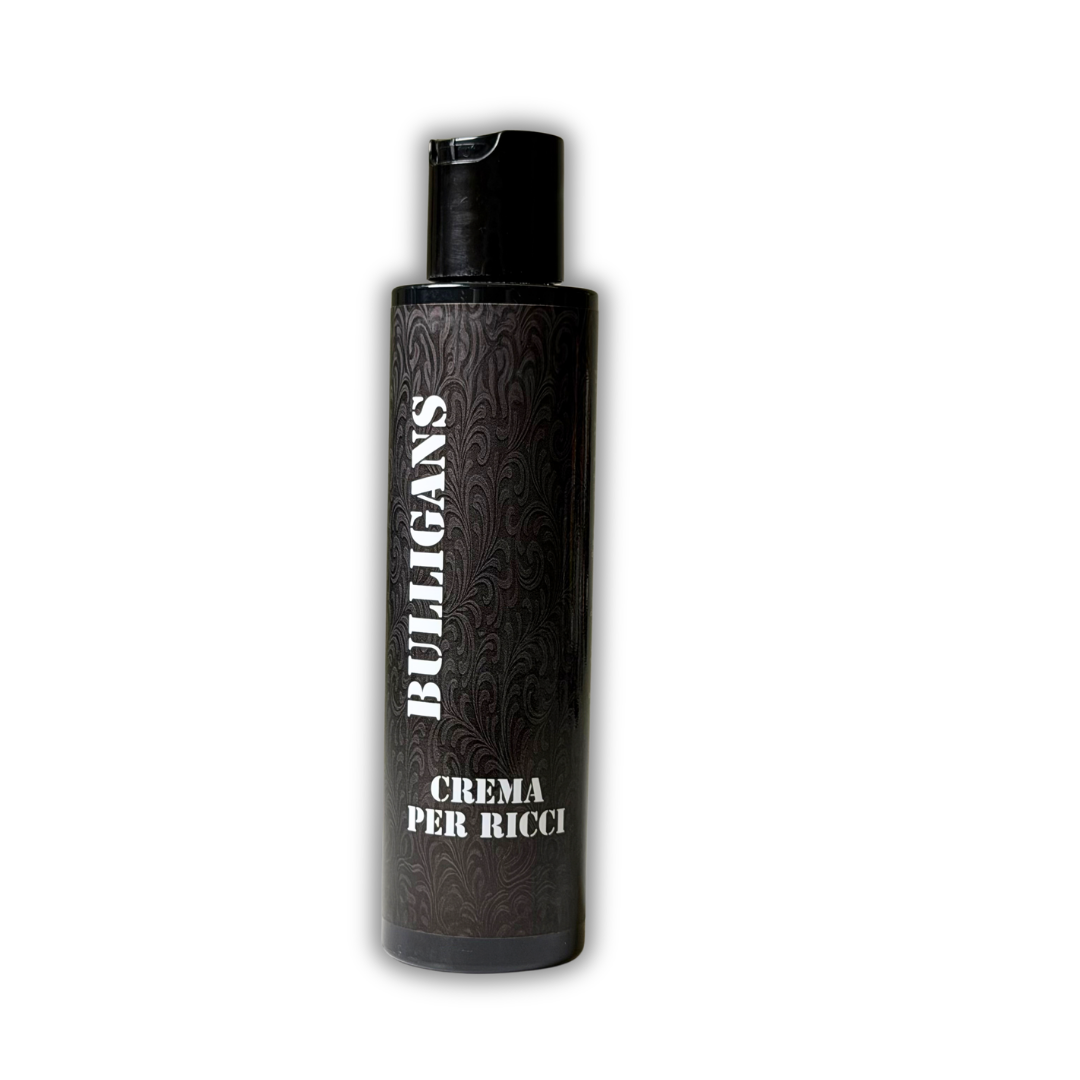 Crema ricci per capelli - fluido modellante e idratante 150 ml | Bulligans