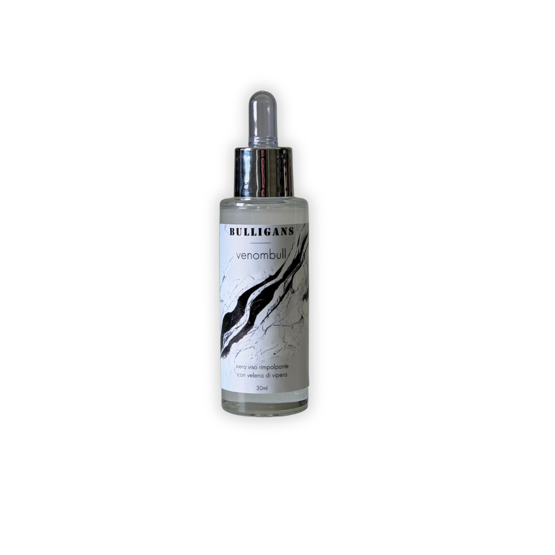 Siero viso rimpolpante con veleno di vipera Venombull | Skincare Bulligans