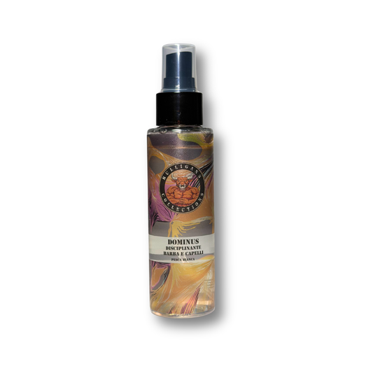 Disciplinante barba e capelli pesca bianca | Anticrespo naturale | Bulligans