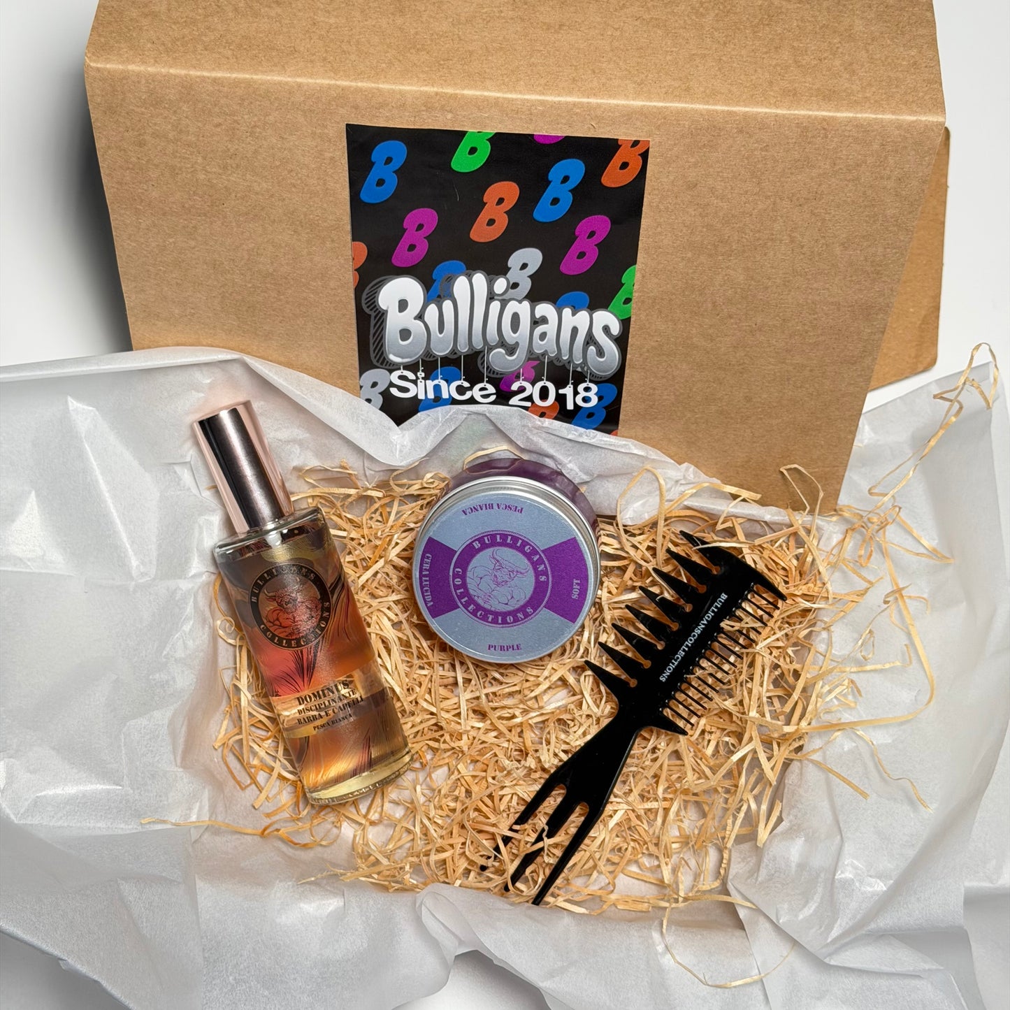 Box Slick Back Effetto Bagnato | Bulligans