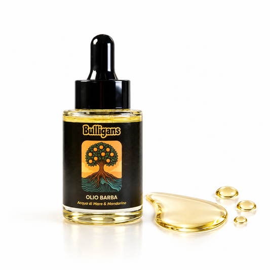 Olio Barba Bulligans Acqua di Mare & Mandarino 30 ml | Nutriente e Fresco