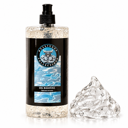 GEL DE AFEITADO - fragancia intensa de cristales de sal
