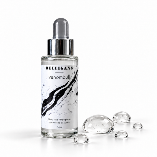 Siero viso rimpolpante con veleno di vipera Venombull | Skincare Bulligans
