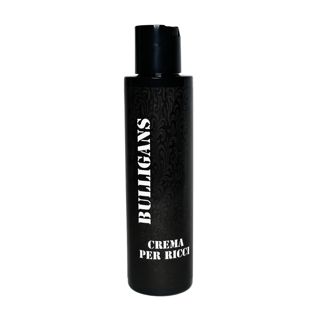 Crema ricci per capelli - fluido modellante e idratante 150 ml | Bulligans