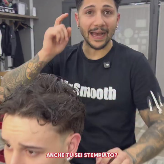 Box Middle Part Effetto Mosso: Crema Ricci, Fissante e Pettine | Bulligans
